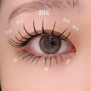 マツエク・マツパ kiki by eyelash＆eyebrow所属・kiki　松本 美羽のマツエク・マツパデザイン