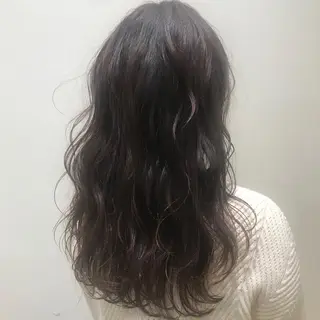 ロング パーマ MACARON会津若松 FA town店所属・斎藤 嘉奈のマツエク・マツパデザイン