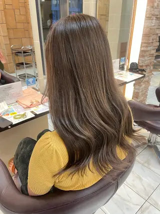 ロング 垢抜け透明感カラー 🌻篠崎梓🌻のヘアスタイル