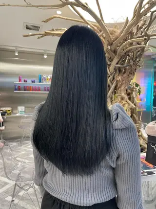 ロング カラー 🧁はるひ/ ZEST八王子🟡のヘアスタイル