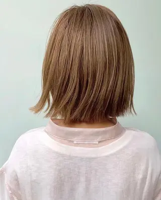 ミディアム カラー 渋谷/韓国風 西原直樹のヘアスタイル