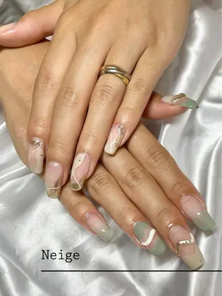 ネイル Neige所属・Neige 𓂃 aiのネイルデザイン