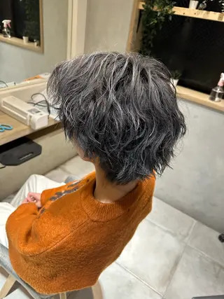 パーマ メンズ ハイトーン支持率 No.1🦋KOKIのヘアスタイル