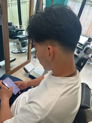 ショート BARBERSHOP DALIE所属・喜瀬 慎斗のヘアスタイル