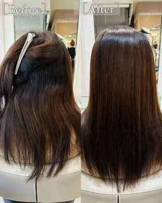 セミロング 高橋 佑のヘアスタイル