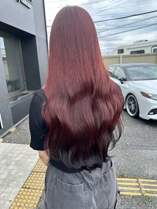 ロング JILL by charme所属・小山/透明感カラー/ レイヤー/中茎涼太のヘアスタイル