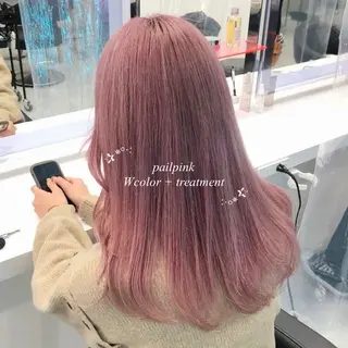 ロング カラー 🤍韓国ワンホンヘ ア SHIONE🤍のヘアスタイル