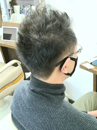ショート メンズ 【大宮】デザイナー Anne 諳 アンのヘアスタイル