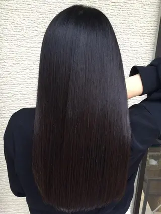 ロング ブリーチ/ヘアケア/ 艶髪/イギチハルのヘアスタイル