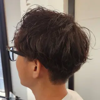 パーマ メンズ 🫟メンズパーマモデ ル募集中🫟✂藤原のヘアスタイル