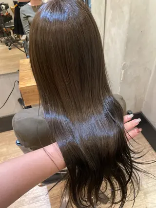 セミロング カラー 新宿 /透明感カラー レイヤー/NANAのヘアスタイル