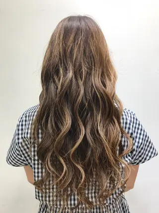 ロング カラー 池田 雄太 ✨美髪縮毛矯正✨のヘアスタイル