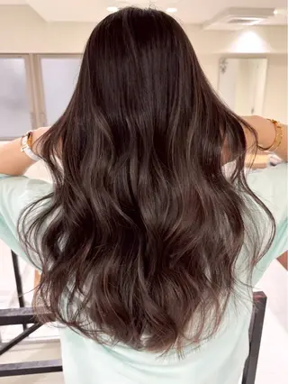 ロング カラー 水野 啓太のヘアスタイル