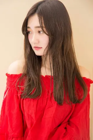 ロング カラー 堀内 翔のヘアスタイル