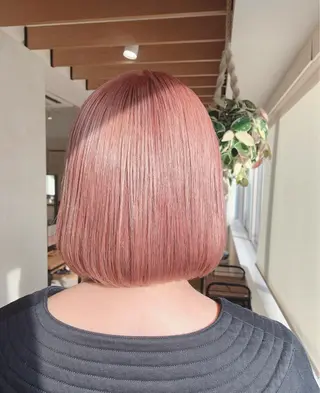 ショート カラー 🌿earth亀有店 【緑髪のノブ】🌿のヘアスタイル