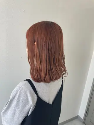 ミディアム ベージュカラー🧸/ 松崎/東区/田中理沙のヘアスタイル