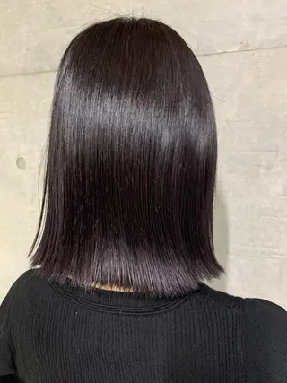 ミディアム カラー メンズ THE./ブリーチ 透感カラー/髪質改善のヘアスタイル