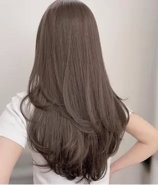 セミロング カラー HOUSE所属・メンズカット ナチュラル／ふれあのヘアスタイル
