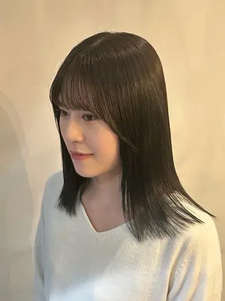 カラー est-r.Fukuoka所属・マエダルイ🫧 韓国ヘア🫧博多のヘアスタイル