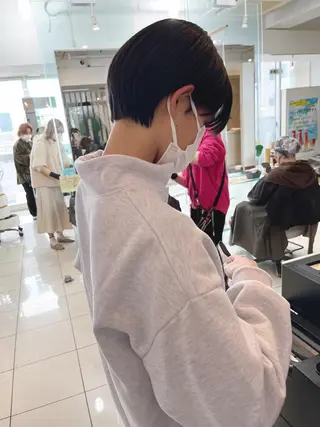 ショート アレンジ&ショート 💙YUKINOのヘアスタイル