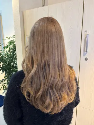 ロング カラー Rena/大名/ レイヤー/暖色🎀のヘアスタイル