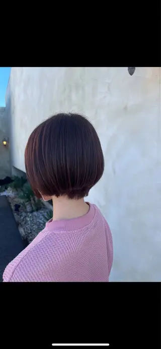 ショート カラー BELTA所属・松澤 亜美のヘアスタイル