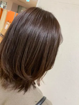 セミロング カラー 高橋友里亜 /フリーランスのヘアスタイル