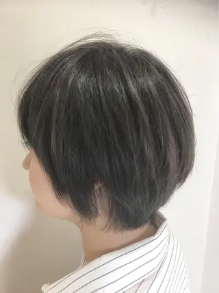 ショート カラー 永井 大希のヘアスタイル