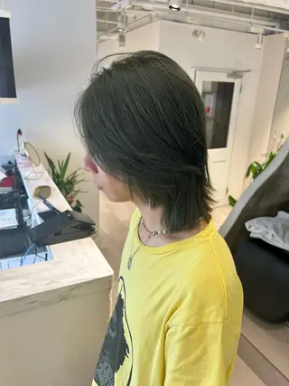 ミディアム ior北千住【イオール】所属・YU(ハイトーン/ ブリーチカラー)のヘアスタイル