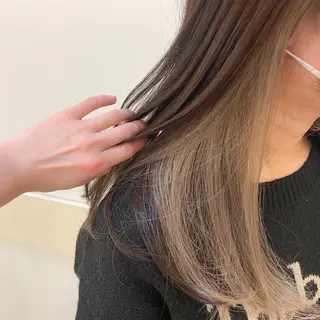 セミロング カラー リリー /Men's/パーマのヘアスタイル