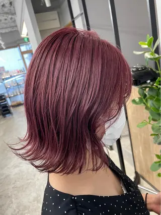 ミディアム ior北千住【イオール】所属・YU(ハイトーン/ ブリーチカラー)のヘアスタイル