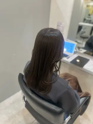 セミロング 北林 佳乃のヘアスタイル