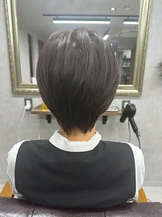 ショート カラー Lien 深井店のヘアスタイル