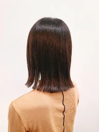 ミディアム yolo.所属・夜特化型ヘアサロン 𓃱yolo.タナベのヘアスタイル