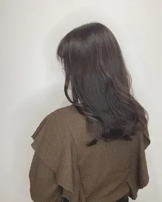 セミロング カラー 顔まわり職人🇰🇷 韓国ヘア/KAITOのヘアスタイル