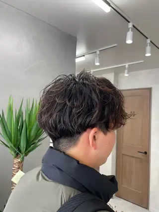 メンズ 【ボブ/縮毛矯正 /髪質改善】motoのヘアスタイル