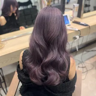 ロング カラー ハイトーン/艶カラー /ケアブリーチ/香音のヘアスタイル