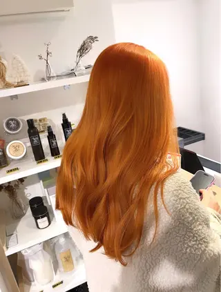 ロング カラー 髪質改善×艶カラー ANDIAMO 楓のヘアスタイル