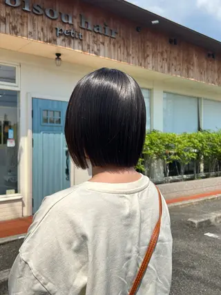 ミディアム 長尾ゆりの/ボブ/ ベージュ/ハイトーンのヘアスタイル