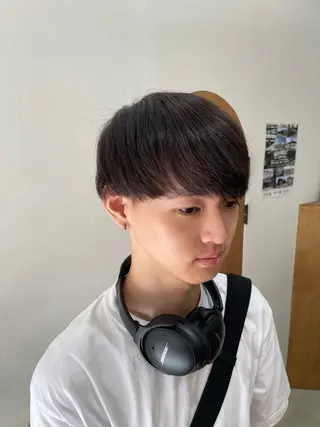 メンズ 慎太朗メンズパーマ/ フェザー/スパイキーのヘアスタイル