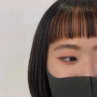 ショート カラー カトウ ユウカのヘアスタイル