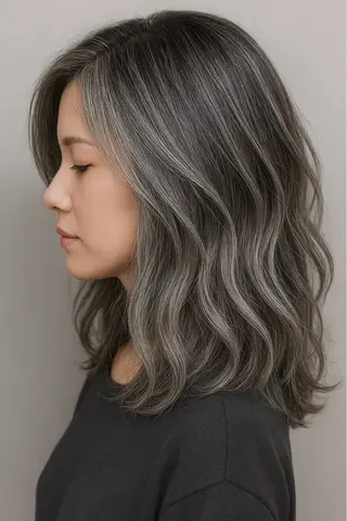 ミディアム EARTH東神奈川店(HAIR&MAKEEARTH)所属・カタギ ユウトのヘアスタイル