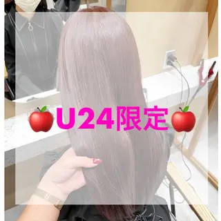 カラー ヘアアレンジ 🥀暖色韓国ヘア💕 保科侑花のヘアスタイル
