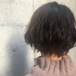 ショート カラー パーマ ヘアアレンジ apish aoyama所属・武 愛子の眉毛・アイブロウイメージ