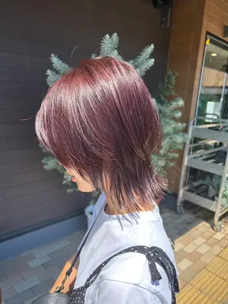 ミディアム 高橋遼太✂️カット/ 縮毛矯正/髪質改善のヘアスタイル