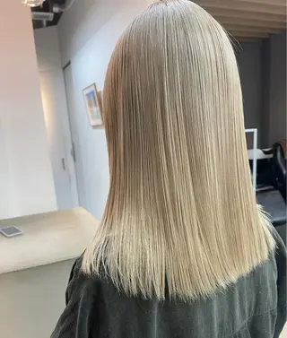 セミロング カラー mee.表参道所属・ボブ/ショート /パーマ/shinのヘアスタイル