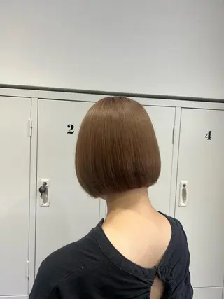 ショート SAKI🫧NEXT 池袋/韓国風カラー✨のヘアスタイル