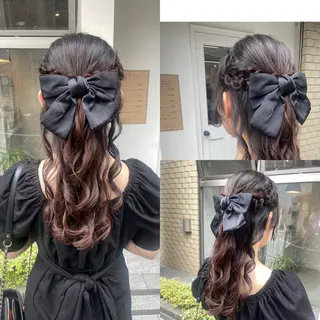 ロング ヘアアレンジ Reve resort所属・美髪× ヘアセット✨Araiのヘアスタイル