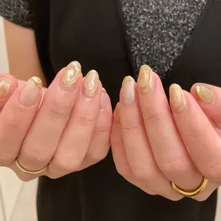 ネイル 𓂃toi. 儚げnuanceのネイルデザイン