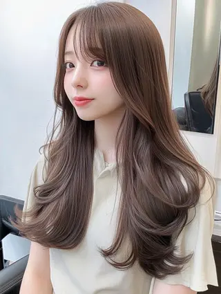 セミロング 誠也/唯一無二の ルーツカラーのヘアスタイル